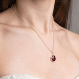 Effortless Style: Pink Tourmaline Pendant Necklace