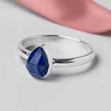 Bold & Beautiful: Lapis Lazuli Birthday Ring