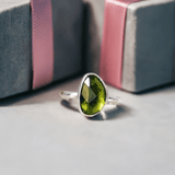 Peridot Birthstone Ring | Unique August Birthday Gift