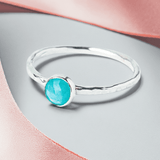 Enduring Love: Handmade Turquoise Anniversary Ring