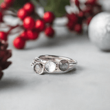 Christmas Gift: Dusk Stacking Rings | Handcrafted Sterling Silver Magic