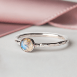 Labradorite Birthstone Ring | Thoughtful August Birthday Gift