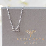 Infinity Sterling Silver Necklace