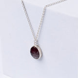 Effortless Style: Pink Tourmaline Pendant Necklace